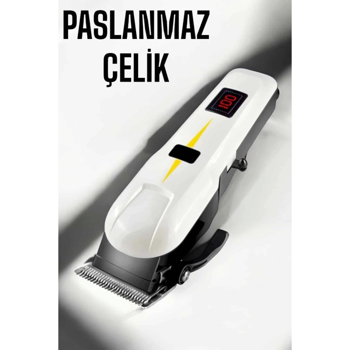 Tıraş Makinesi Uzun Ömürlü Batarya, Keskin Bıçaklar ve Profesyonel