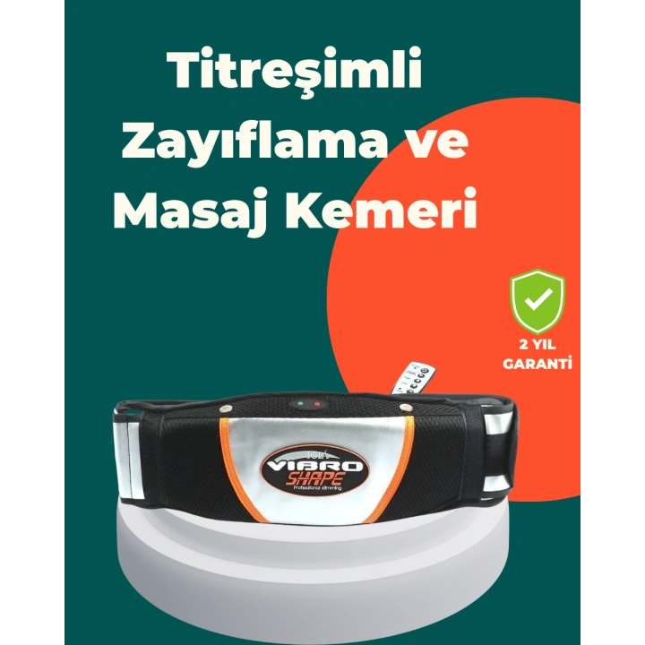 Titreşimli Masaj ve Kızılötesi Isı Teknolojili Elektrikli Bel Kemeri