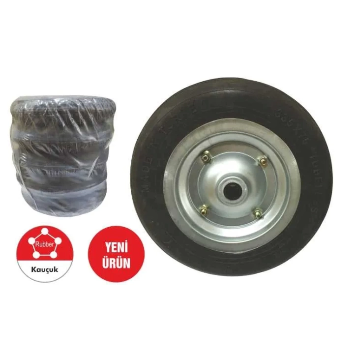 Tkr 002 El Arabası Tekeri Dolgu Teker Bilyalı