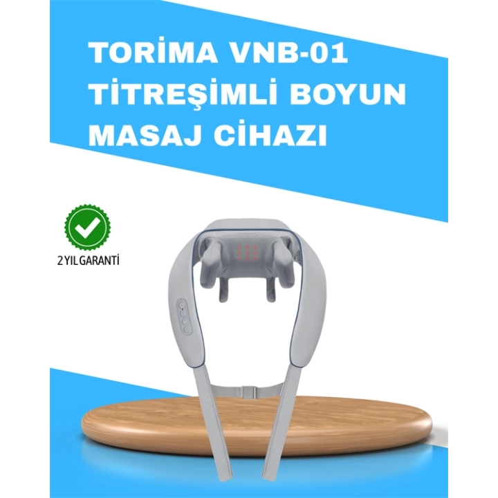 Torima VNB-01 Isı Terapili Titreşimli Boyun Masaj Aleti