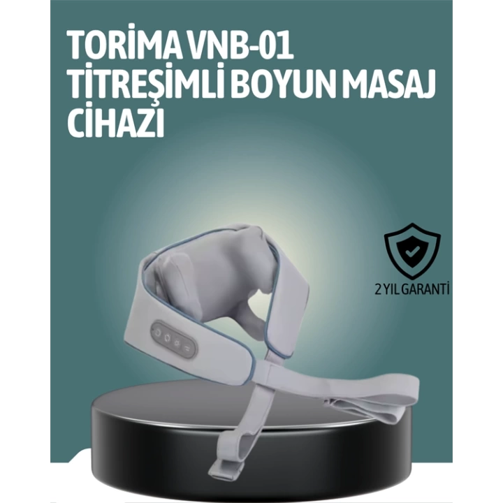 Torima VNB-01 Şarjlı Isıtmalı Boyun ve Omuz Masaj Cihazı
