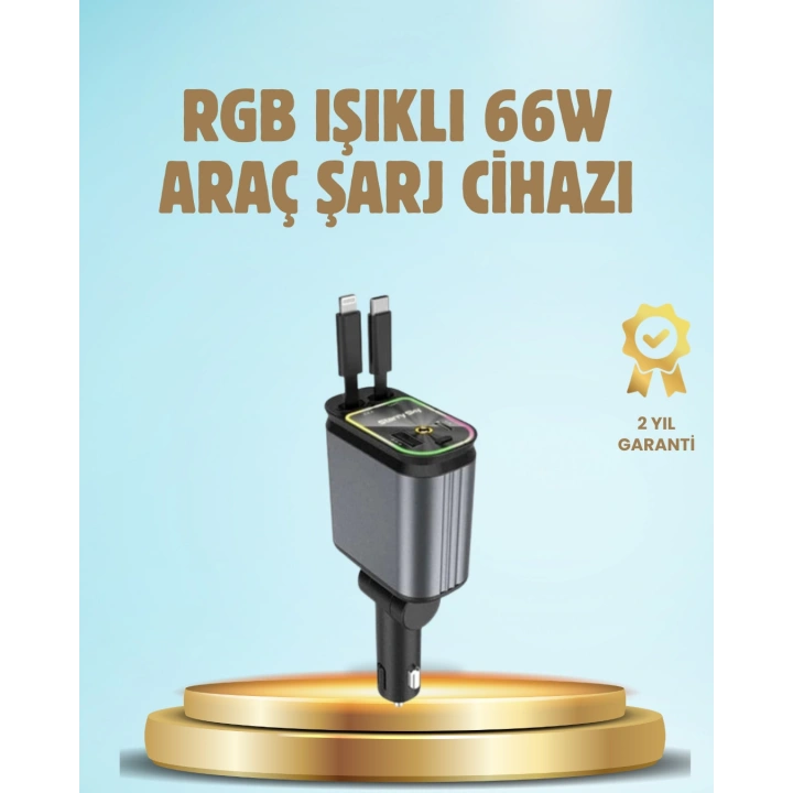 Toyota, Honda, Nissan, Hyundai Araçlar için Çoklu Port Araç Şarj Cihazı