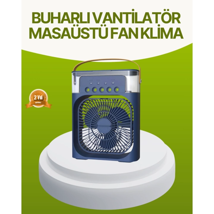 Turbo Fan Teknolojili Sessiz ve Güçlü Soğutma Fanı