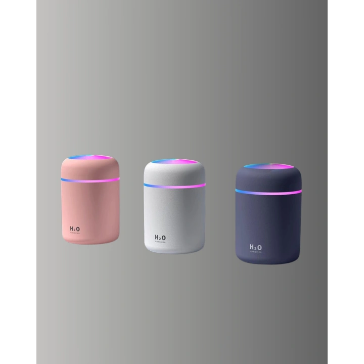 USB Girişli Taşınabilir Mini Nemlendirici 300ml Su Hazneli