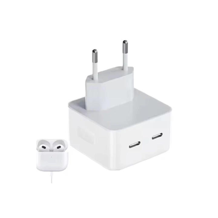 Usb Portu Hızlı Şarj Aleti Taşınabilir Pd 3.0 35w Cep Telefonu Şarj Adaptörü Usb-c Port