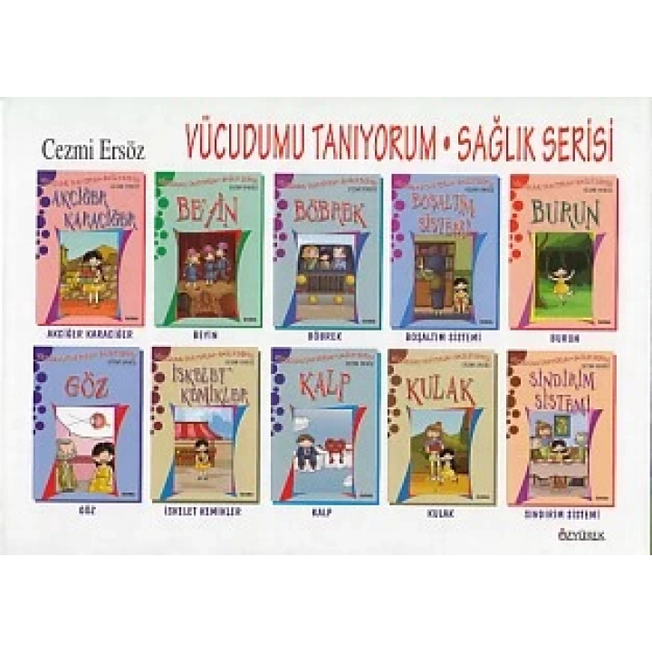 Vücudumu Tanıyorum Sağlık Serisi (10 Kitap)