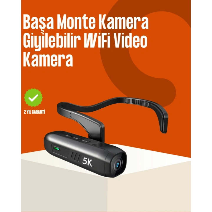 WiFi Bağlantılı Geniş Açılı Spor Kamerası