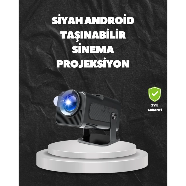 WiFi6 ve Bluetooth 5.0 Teknolojili Kablosuz Bağlantı Özellikli Projektör