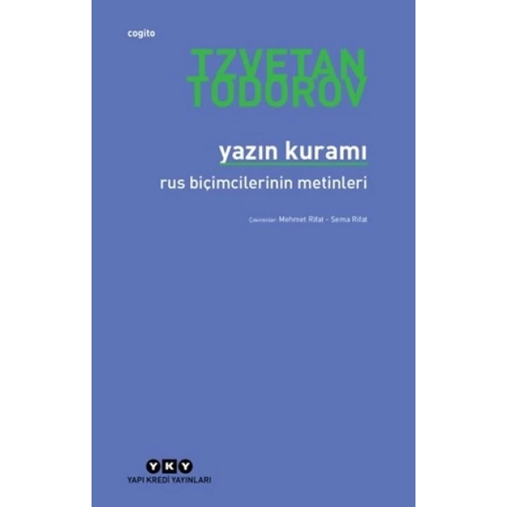 Yazın Kuramı Ve Rus Biçimcileri