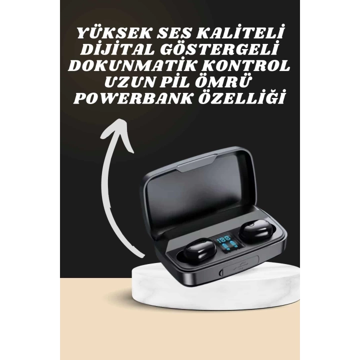 Yeni Nesil Akıllı Saat ve Bluetooth Kulaklık Kampanyası Dokunmatik Kare 7 Kordonlu