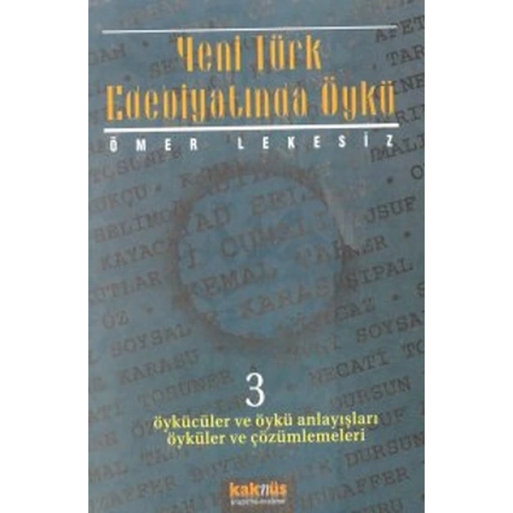 Yeni Türk Edebiyatında Öykü - 3