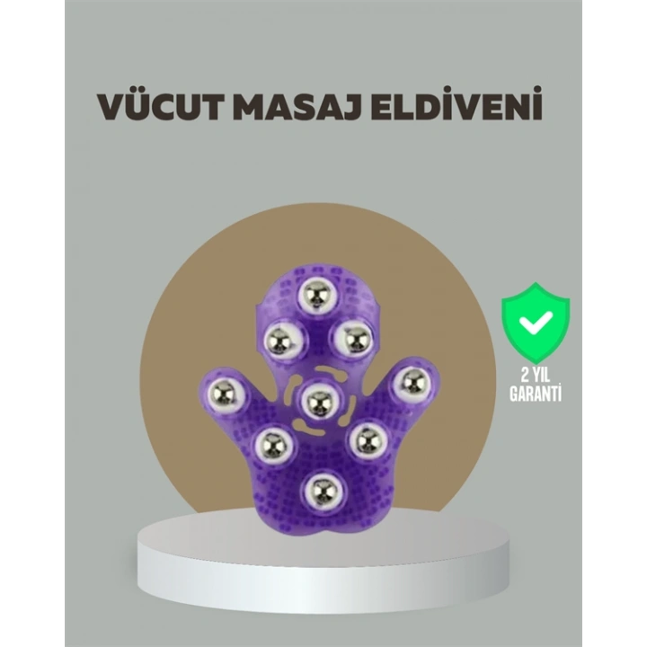 Yorgunluğu Azaltan ve Selülit Görünümünü Hafifleten Metal Bilyeli Masaj Silindiri