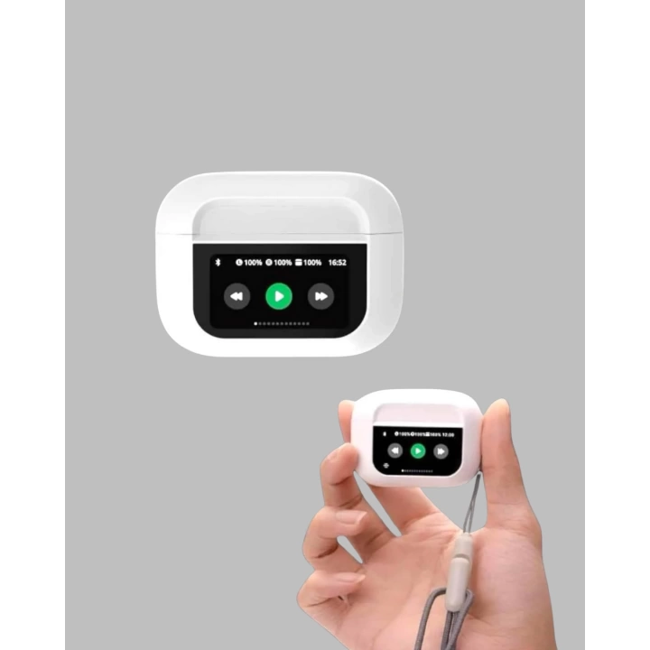 Yüksek Bass ve Güçlü Ses Özellikli Akıllı Bluetooth Kulaklık Dokunmatik Kontrol
