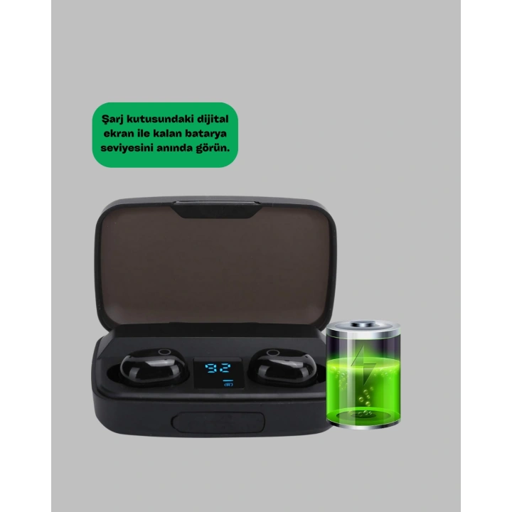 Yüksek Ses Kaliteli A10s TWS Bluetooth 5.0 Kablosuz Kulaklık