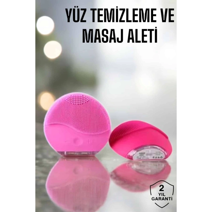 Yüz Temizleme Aleti Genç Görünüm Sağlayan, Kan Dolaşımını Hızlandıran, Kablosuz ve Taşınabilir