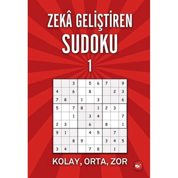 Zeka Geliştiren Sudoku 1 Kolay - Orta - Zor