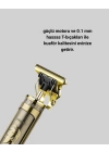 0.1 mm Hassas Kesim Tıraş Makinesi Şarjlı Metal Gövde
