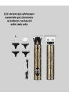 0.1 mm Hassas Kesim Tıraş Makinesi Şarjlı Metal Gövde