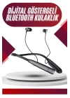 100 Saat Bluetooth Kulaklık Dijital Göstergeli ANC Özelliği Kablolu