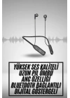 100Saat Uyumlu Bluetooth Kulaklık Kablolu ANC Özellikli Kulaklık