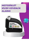 110 dB Alarm Disk Kilidi Motosiklet Scooter Bisiklet Güvenlik
