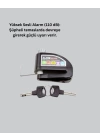 110 dB Alarm Disk Kilidi Motosiklet Scooter Bisiklet Güvenlik