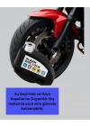 110 dB Alarm Disk Kilidi Motosiklet Scooter Bisiklet Güvenlik