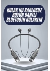 120 Saat Bluetooth Kulaklık Kablolu Boyun Askılı SD Kart Girişli ANC Özellikli