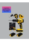12V Akülü Matkap –Ergonomik ve Yüksek Performanslı