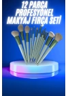 13 Parça Makyaj Fırça Seti Far Kontür Aydnlatıcı Fırçası İz Bırakmaz Hafif ve Yumuşak