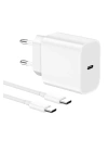 15/Pro/Pro Max 20W İOS Uyumlu Hızlı Şarj Aleti Adaptörlü Beyaz