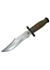 1522 Haki Komando Bıçağı 30cm - Tırtıklı Sırt, Kılıflı