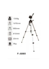 1570 Mm Tripod 3yönlü Profesyonel Süper Kalite