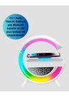 15W Hızlı Şarj Destekli LED Atmosfer Işığı ve Alarm Fonksiyonlu Lamba