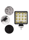16 Ledli Çalışma Lambası Araç Görüş Lambası Oto Lamba