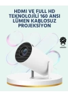 160 ANSI Lümen Parlaklığa Sahip Geniş Ekran Projeksiyon
