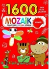 1600 Mozaik Çıkartmalı Boyama Kitabım Kırmızı
