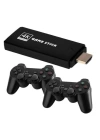 2 Kollu Kablosuz 2.4G Retro Oyunlar 4k Game Stick 3500 Oyun Atari