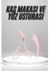 2li Kaş Bakım Seti Taraklı Kaş Makası Ve Kaş Usturası Kaş Şekillendirici