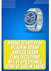 2025 Model Yuvarlak Ekran Android ve İOS Uyumlu GPS Takibi Yapabilen Akıllı Saat