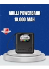 2025 Yeni Seri 10000 mAh Powerbank Bluetooth Bağlantılı Hızlı Şarj