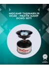 220 gr Gaz Tüpüyle 4 Saat Yanabilen Verimli Kamp Ocağı