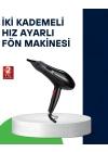2200W Saç Kurutma Makinesi Soğuk ve Sıcak Üfleme Fonksiyonlu