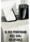 22.5W Magsafe Kablosuz Şarjlı Powerbank Dijital Ekran ve Hızlı Şarj