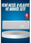 2.4 Ghz Wireless Kablosuz Klavye Mouse Seti Tv Pc Uyumlu