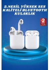 2.Nesil Yeni Model TWS Bluetooth Kulaklık Dokunmatik Kontrol Yüksek Ses Kaliteli