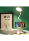 3 Modlu Kıvrımlı Bükülebilir Kalemlikli Masa Lambası