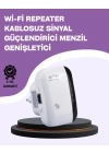 300 Mbps Kablosuz WiFi Menzil Genişletici – Repeater & AP Modu