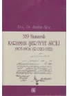319 Numaralı Karaman Şeriyye Sicili 1905-1906 (R.1320-1322)
