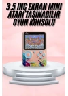 3.5 İnç Klasik Retro LCD Ekran 500 Oyunlu Oyun Konsolu Taşınabilir